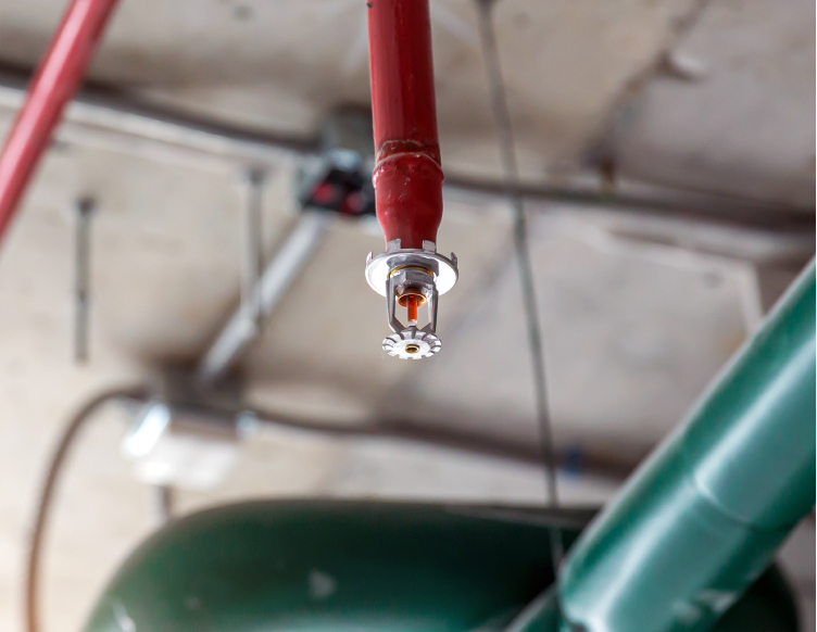 fire water sprinkler ceiling