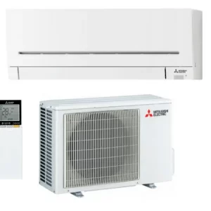 MITSUBISHI ELECTRIC 6.0KW Hi-Wall Indoor/Outdoor Air Conditioning Unit WITH Built-in Wi-Fi