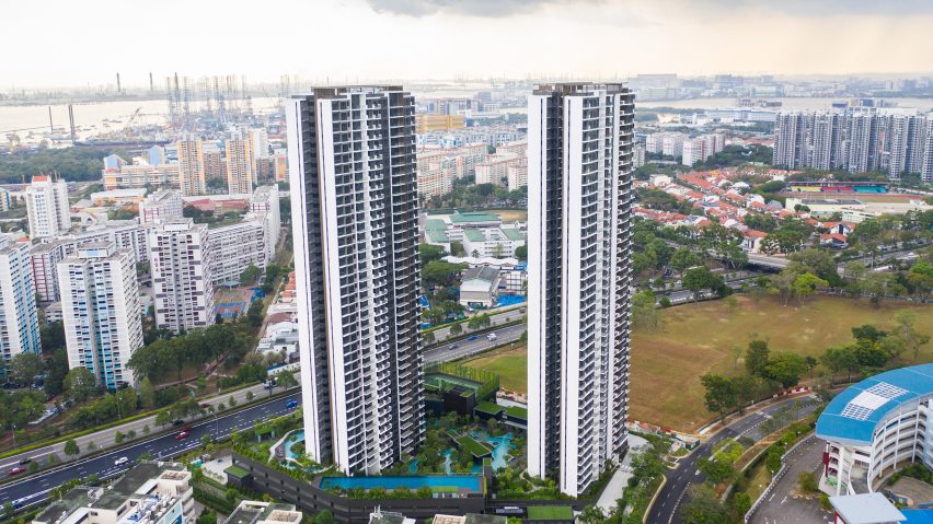 High-rise development render