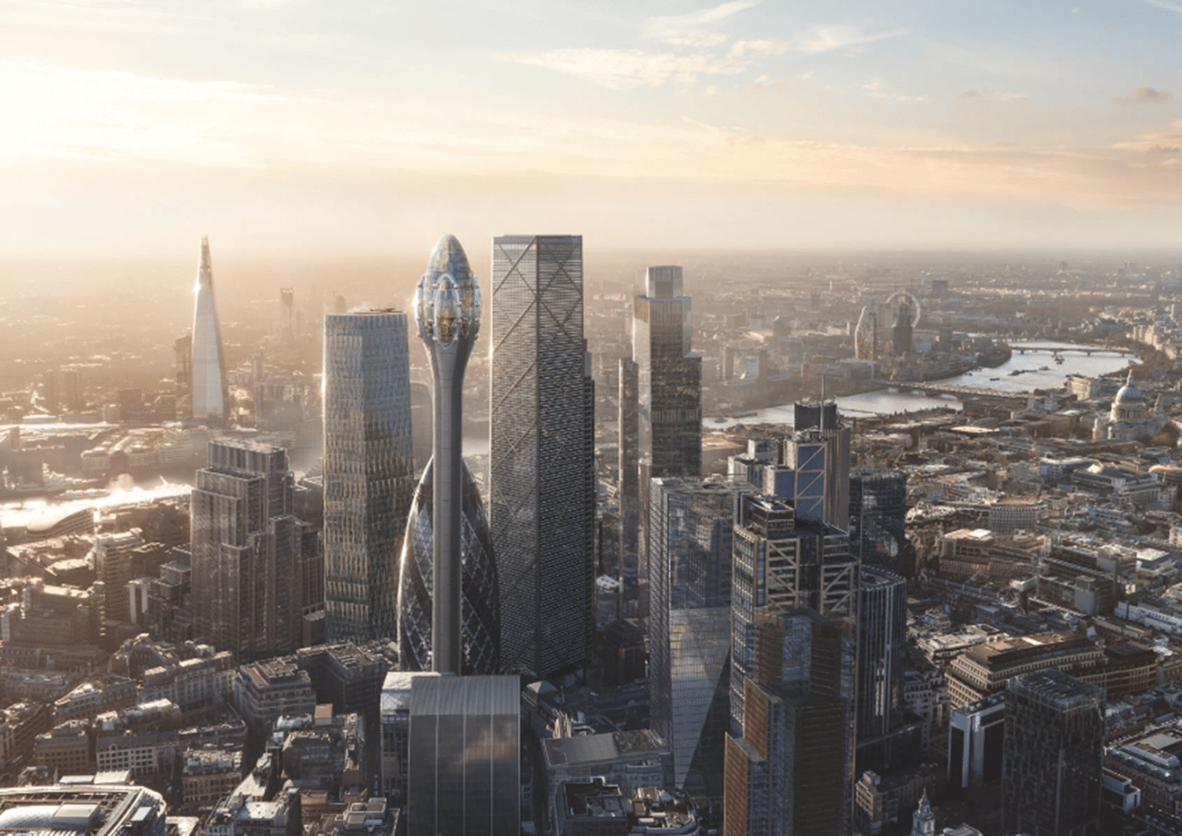 The Tulip building in London